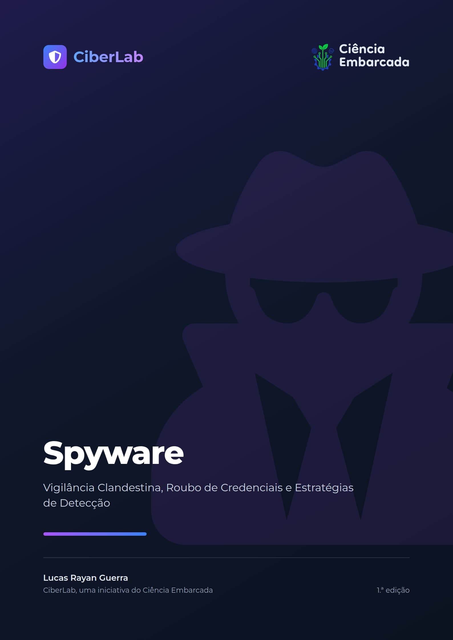 Capa da cartilha Spyware