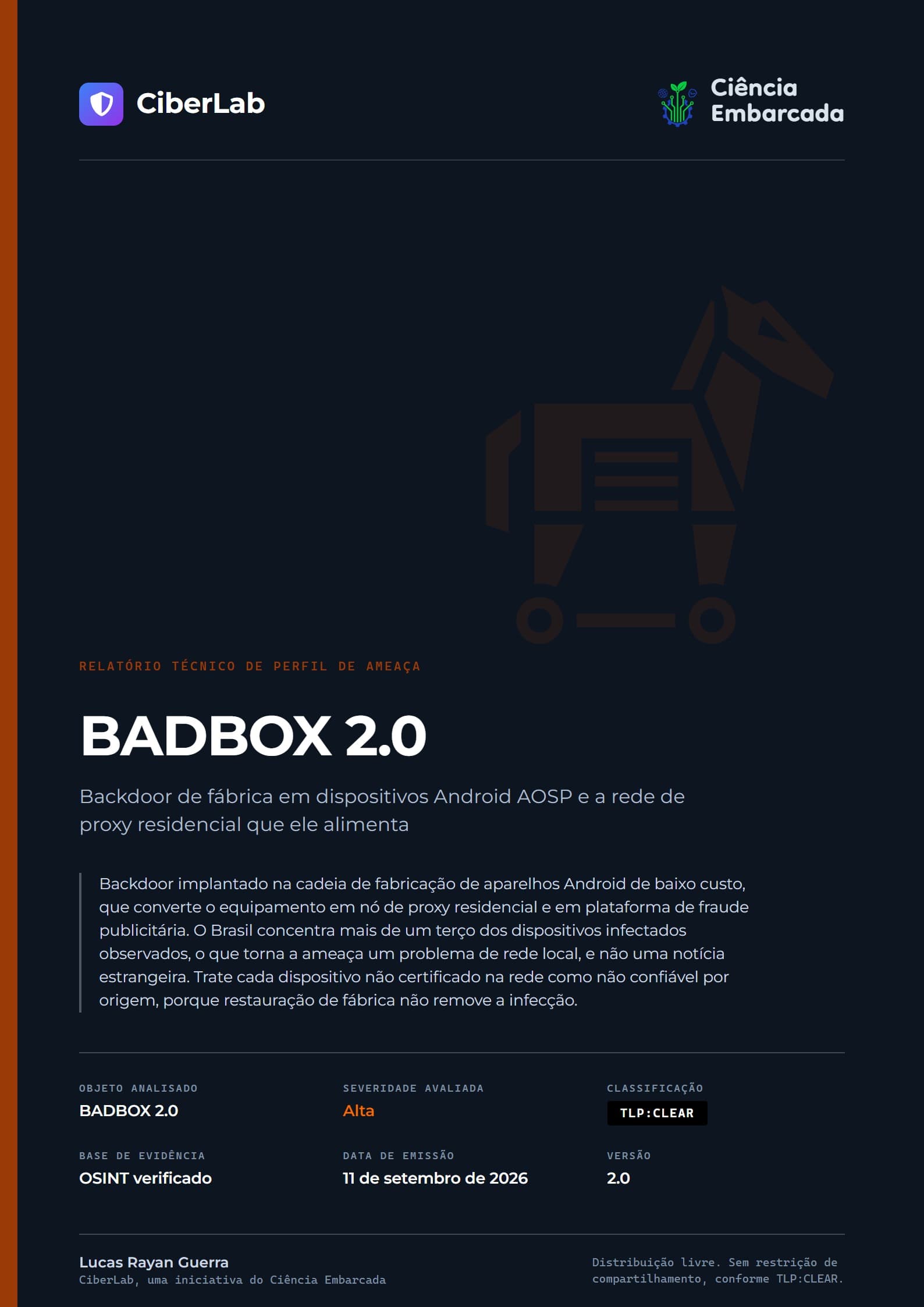 Capa do relatório BADBOX 2.0