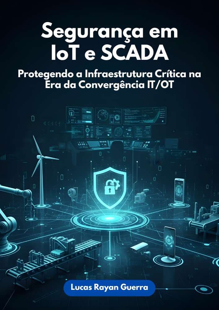 Capa da cartilha Segurança em IoT e SCADA
